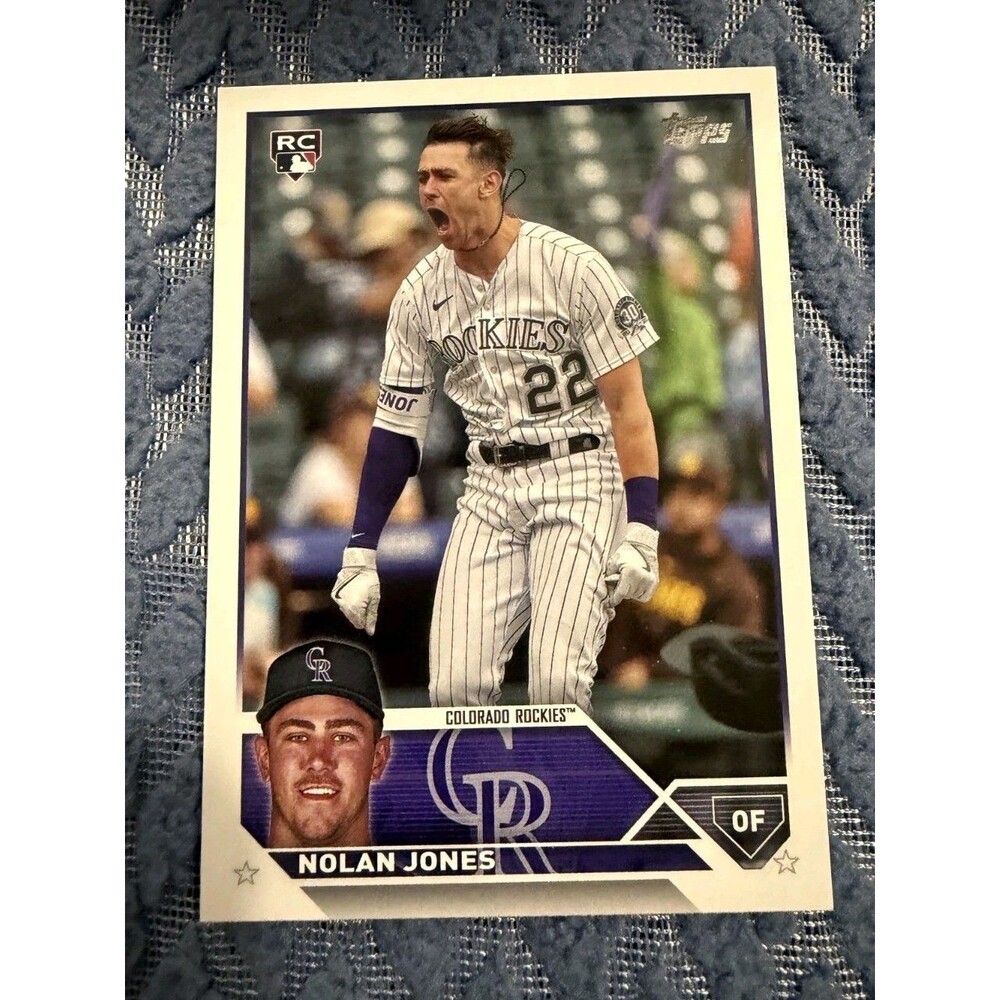 2023 Topps Update Series - Nolan Jones #US85 (RC) Rookie Card